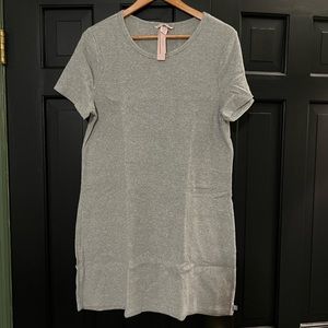 Victorias Secret waffle cotton sleep shirt gray size XL
